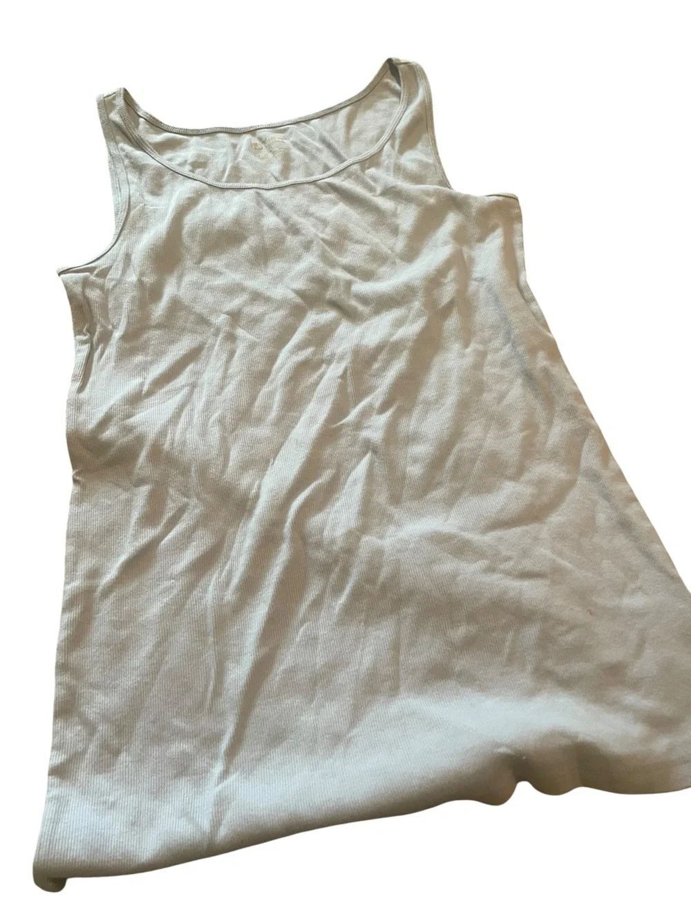 New Directions size Large Classic lt. blue Ribbed Tank Top never worn